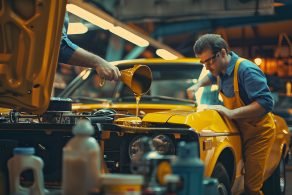 car-maintenance-oil-change-service-professional-automotive-workshop-with-mechanic-work